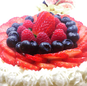 Gâteau d’anniversaire aux fruits
