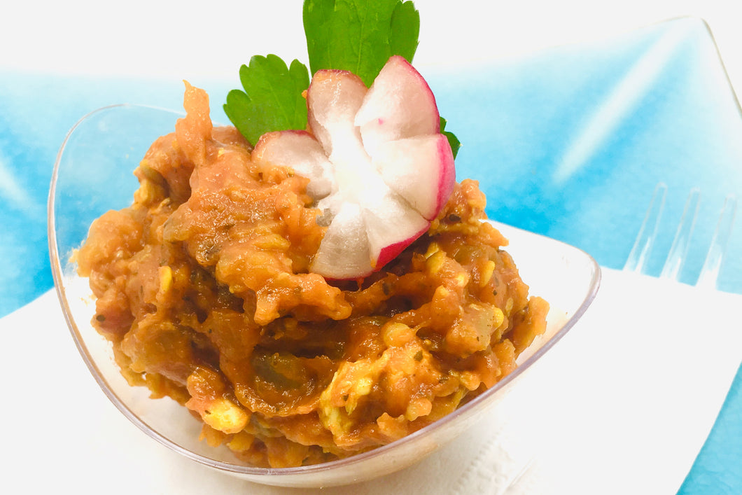 Caviar d'aubergines fumées- میرزا قاسمی