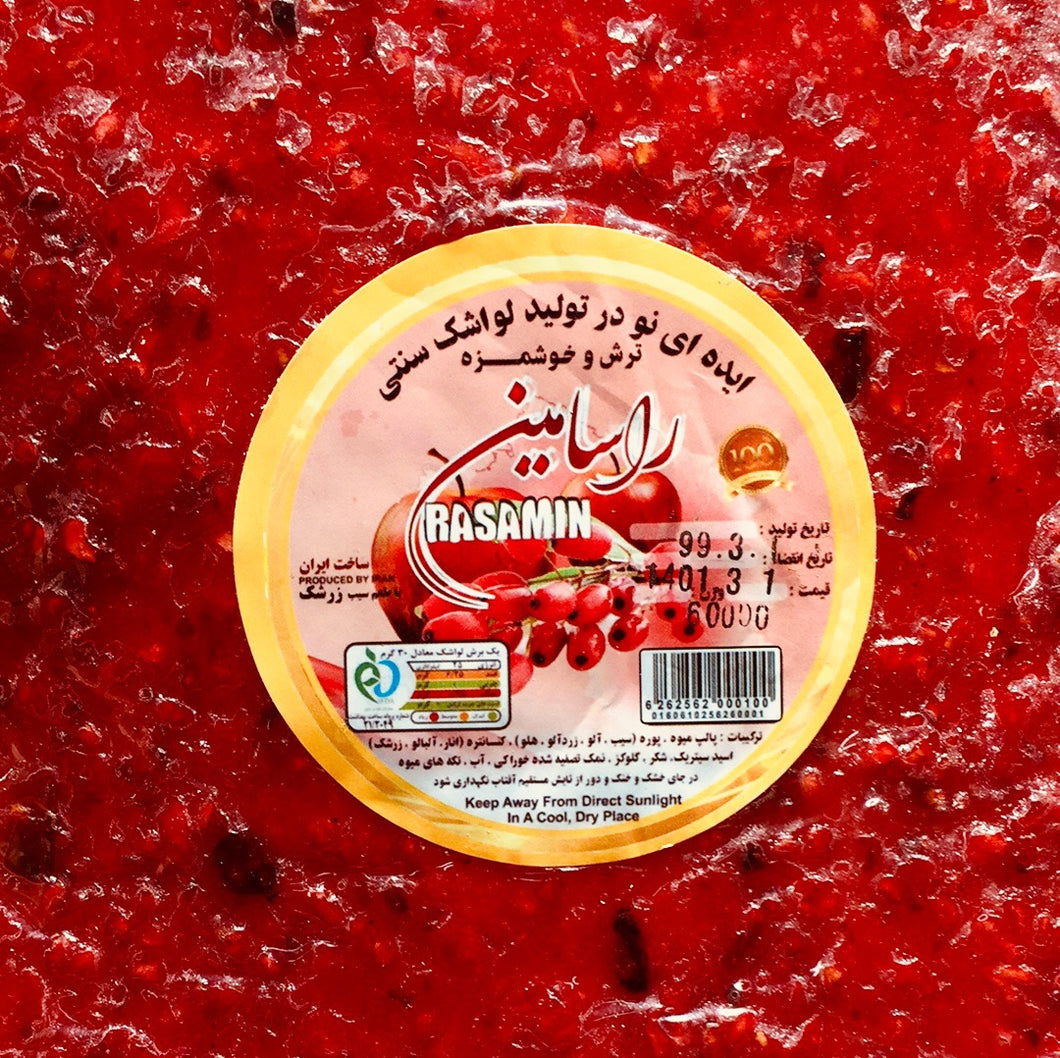 Pâte de fruits - « Lavashak » - لواشک